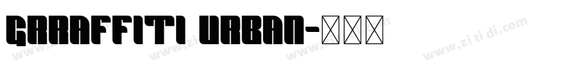 grraffiti urban字体转换